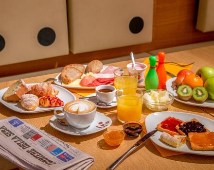 You need energy to start your day? Choose breakfast the BW Globus Hotel! It's the one that's right for you!