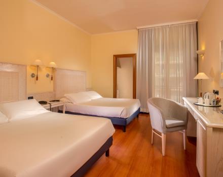 Hotel 3 stelle roma dotato di ogni comfort, a pochi passi dal centro storico.
